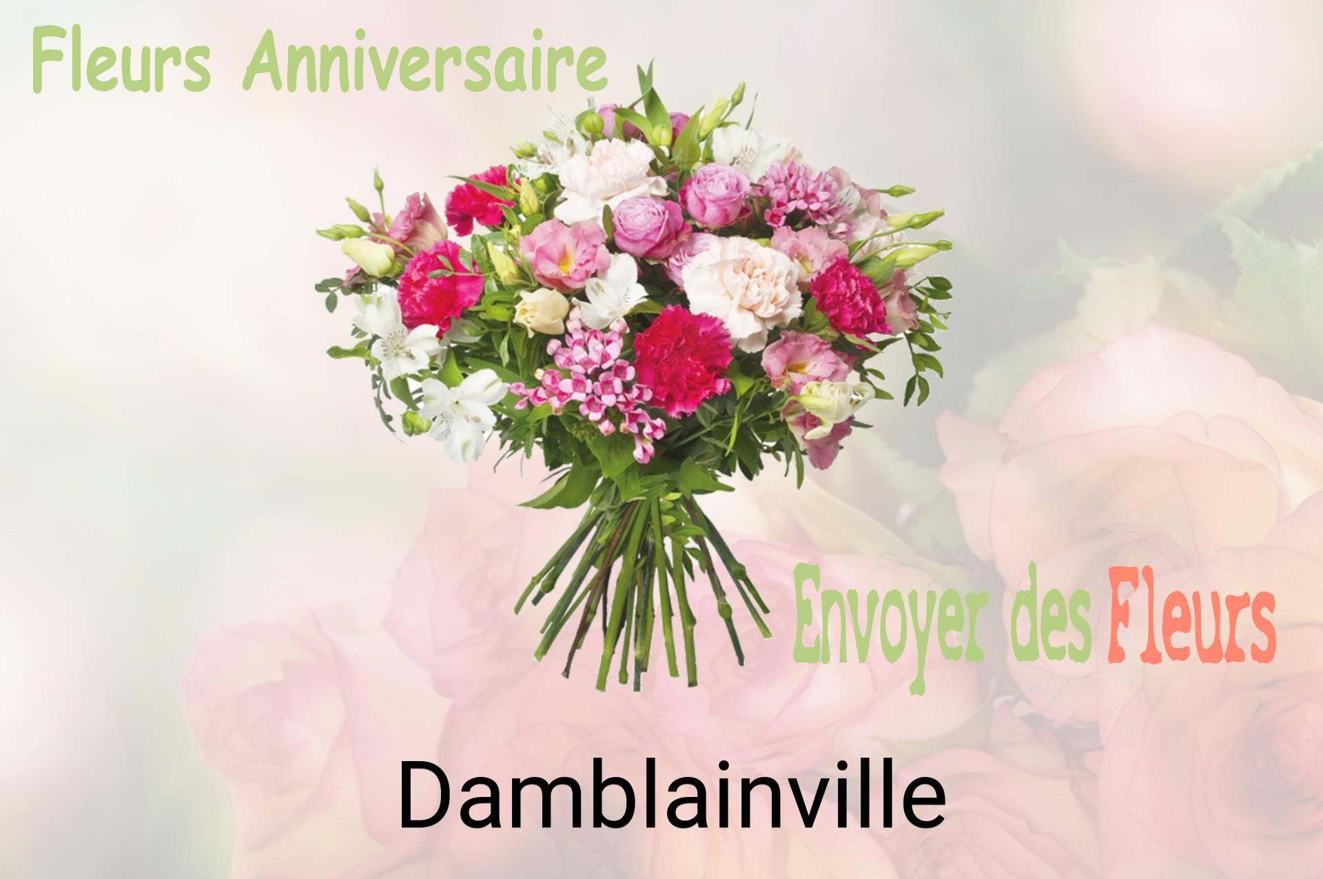 Bouquet de fleurs d’anniversaire livré à Damblainville